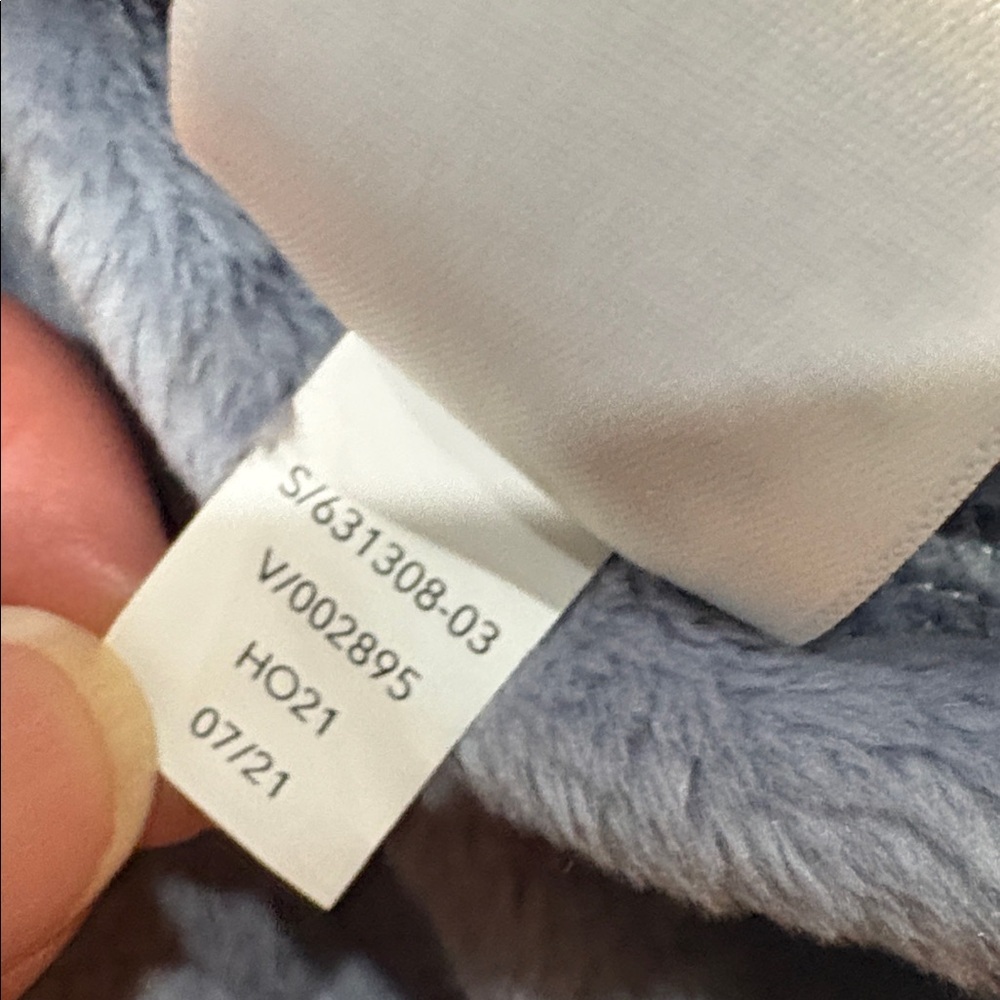 Athleta Recover Cozy Karma Full Zip Jacket Large Gray Blue - Picture 5 of 12